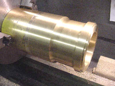 Corhorn Mortar Brass Bar exterior shaping