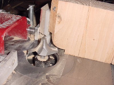 Coehorn Mortar bed shaper setup