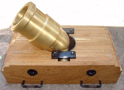 Fibished 12 Pound Coehorn Mortar Bed left side