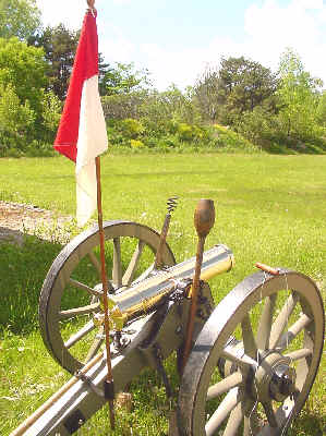 Finished Mountain Howitzer Barrel on Carriage