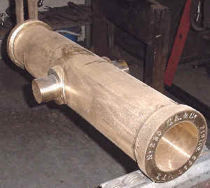 Steen Cannons Mountain Howitzer Barrel Rough Polishing