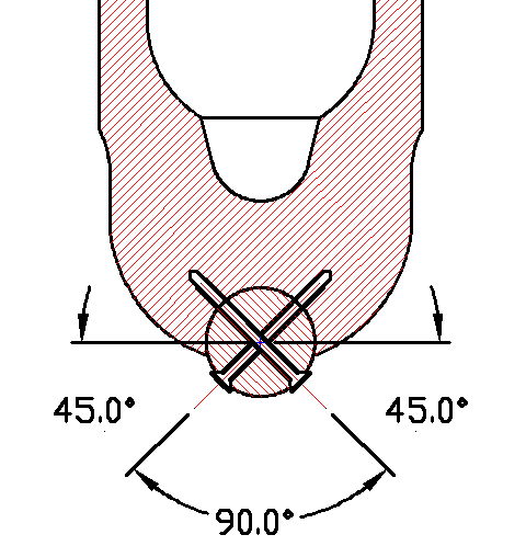 blueprint of coehorn mortar trunnion bolting